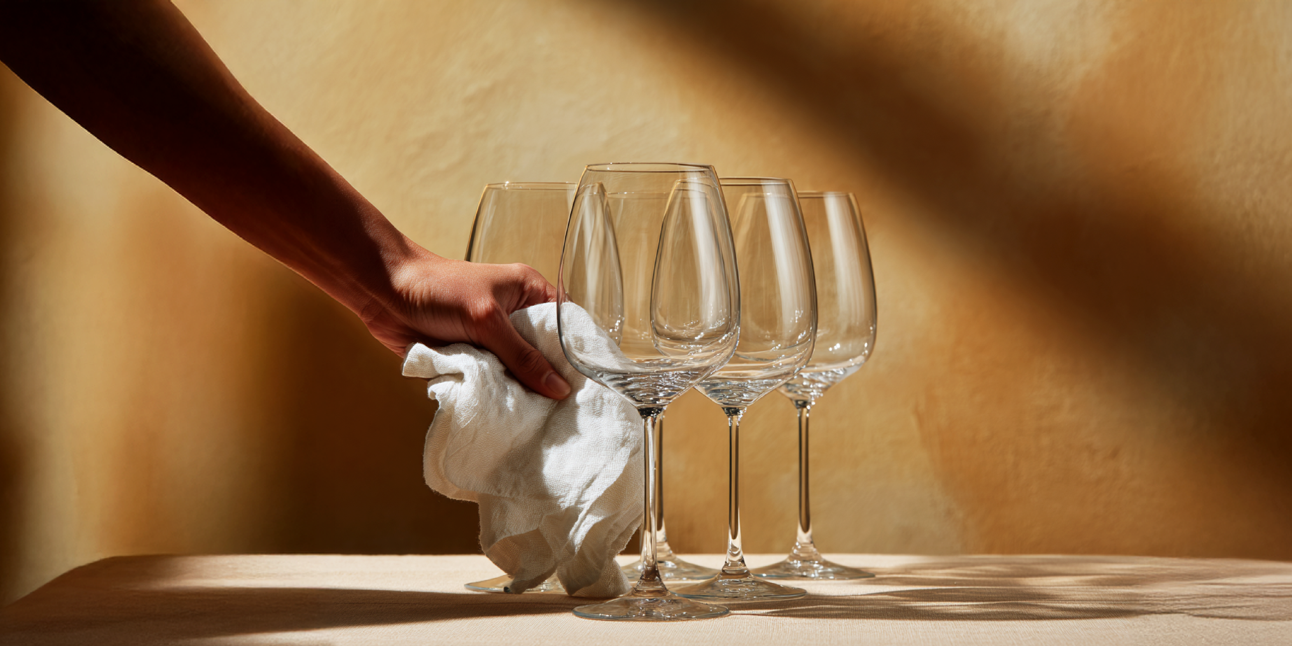 Maintain and Clean Premium Barware