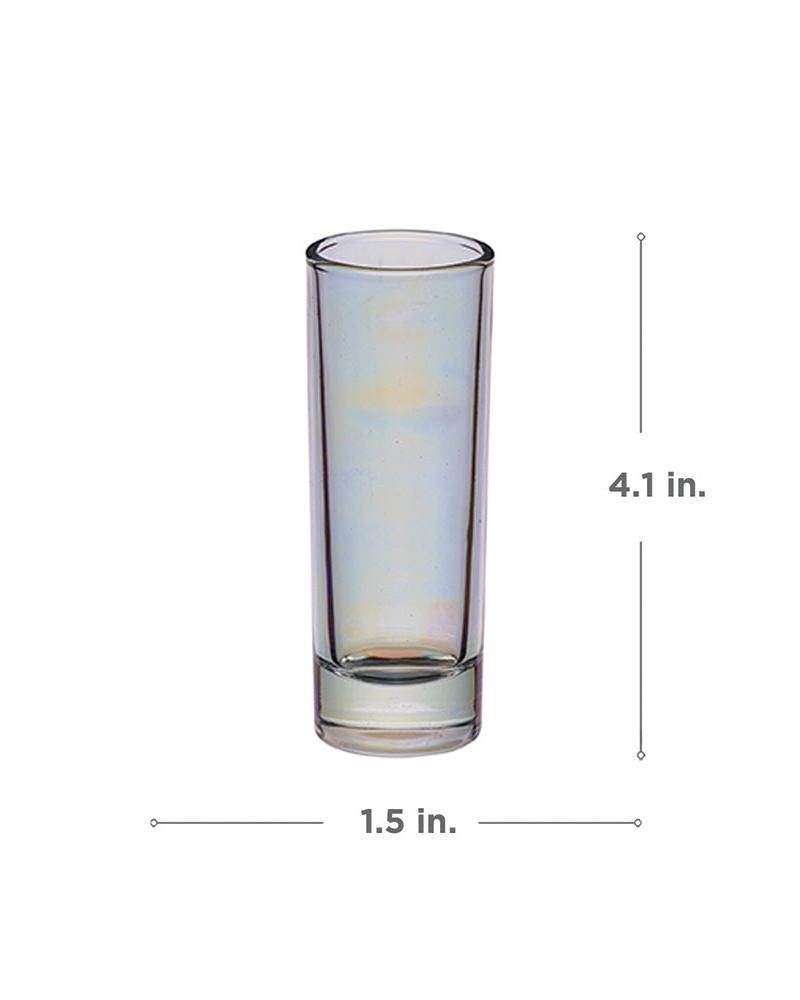 Iridescent tall shot glass (Barcraft)