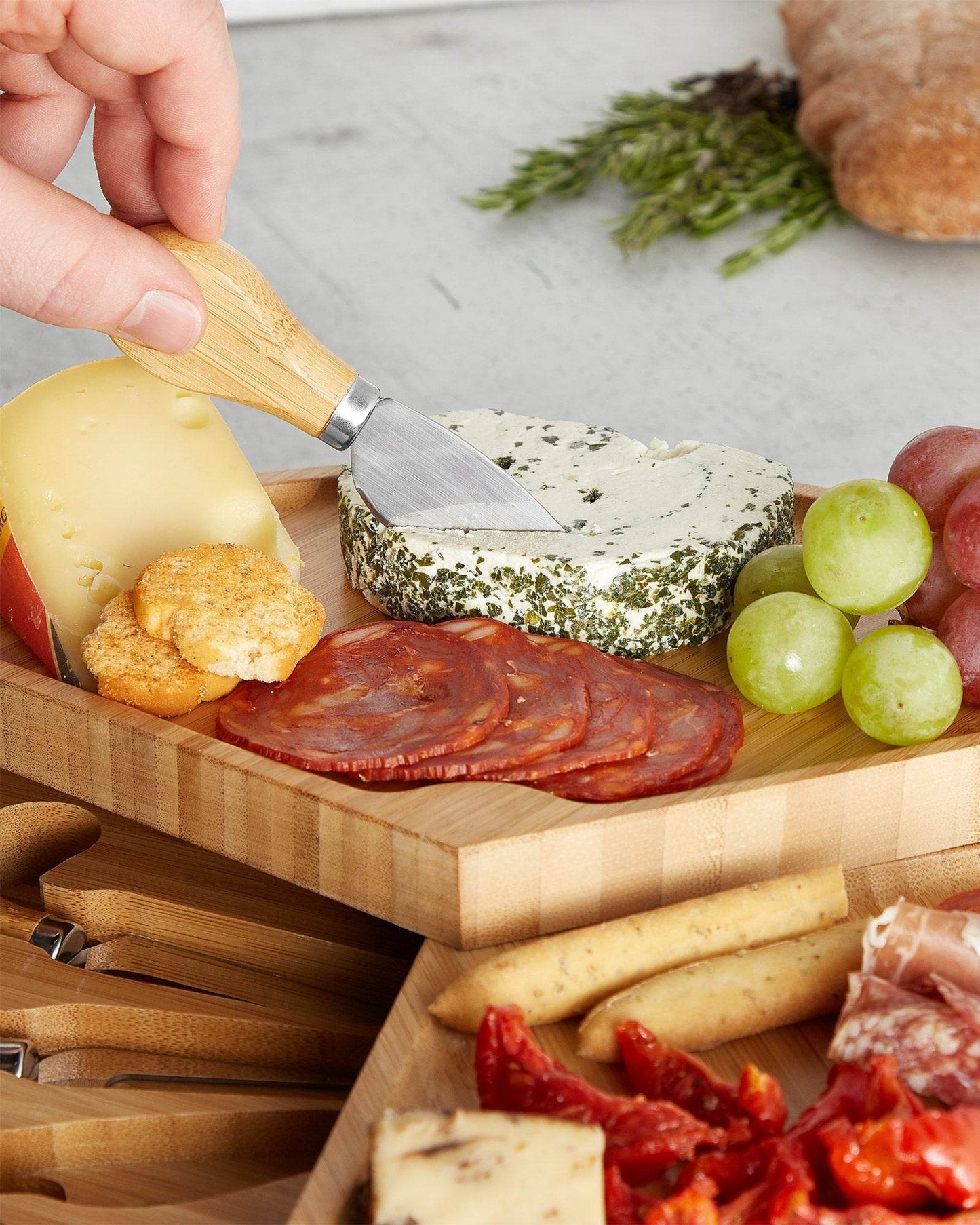 Bamboo Round Cheese Board