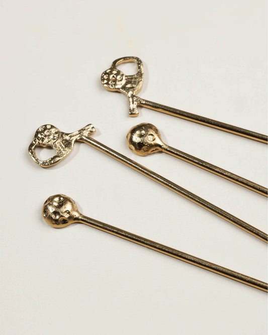 Court-side Cocktail Stirrers