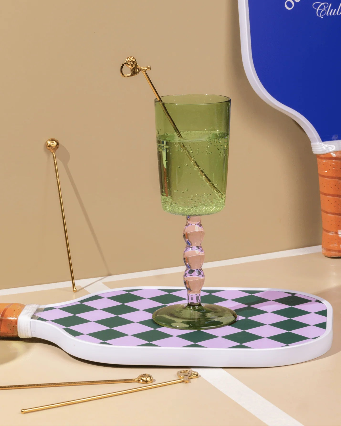 Court-side Cocktail Stirrers