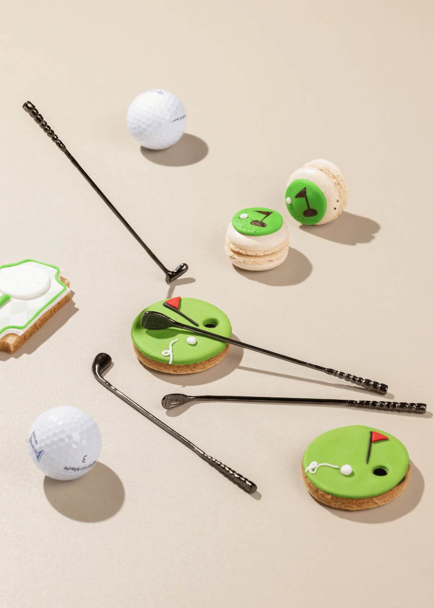 Tee-Time Cocktail Stirrers for Golf Lovers