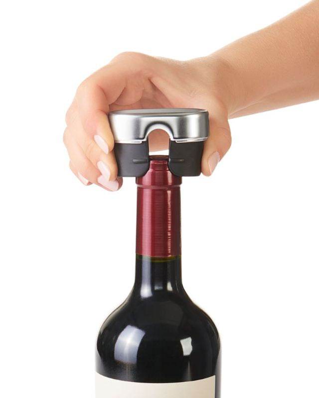Stainless Steel Corkscrew with Removable Foil Cutter