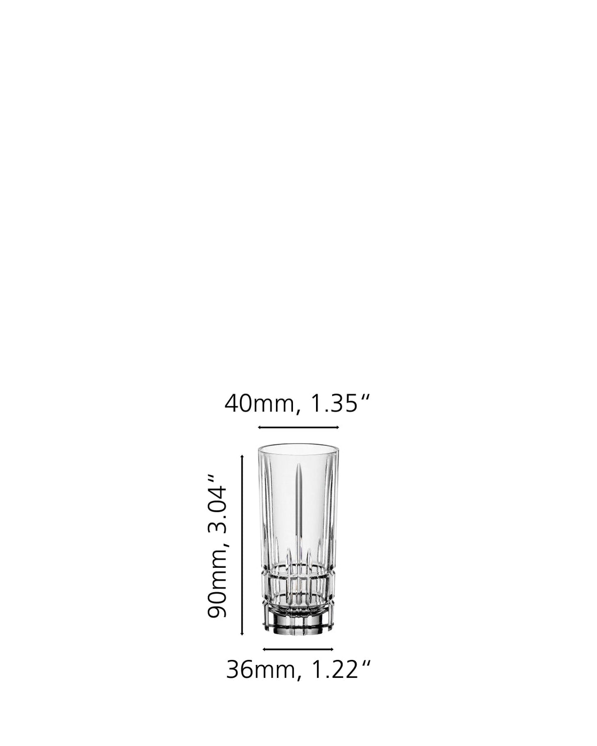 Perfect Serve Shot Glass