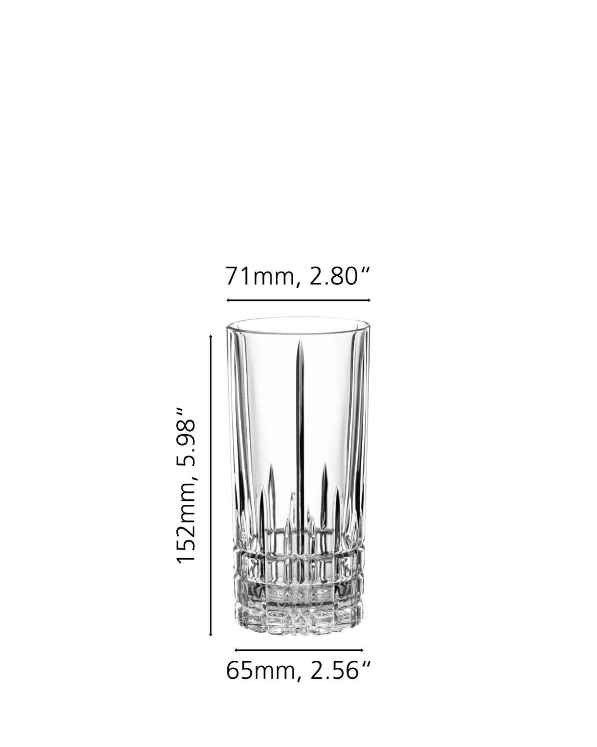Perfect Serve Long Drink Glass
