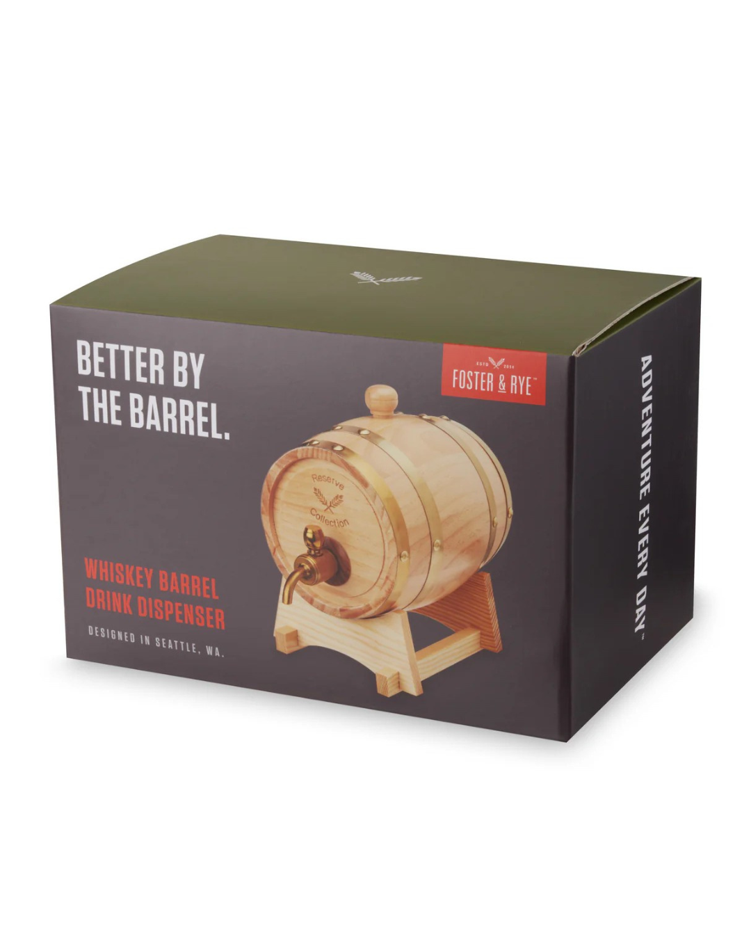 Whisky Barrel Drink Dispenser