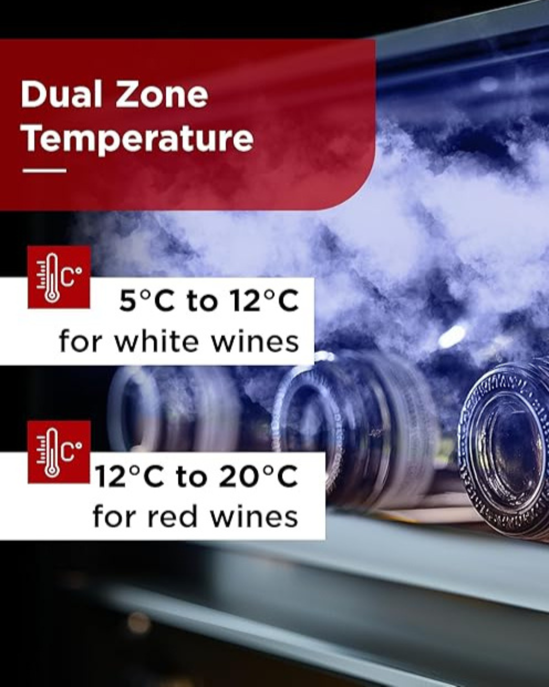 Wine Chiller, 77 bottles