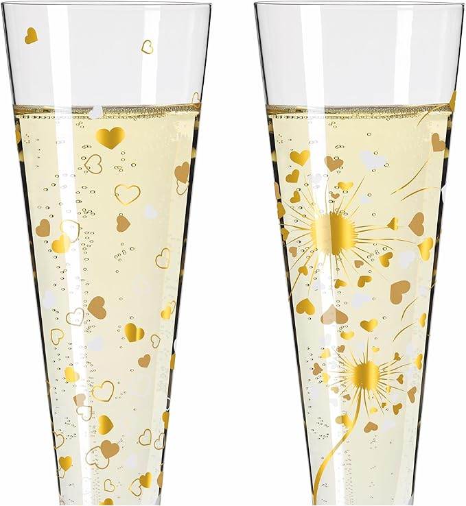 Goldnacht #24 Champagne Glass
