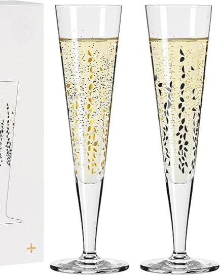 Goldnacht Duet #23 Champagne Glass