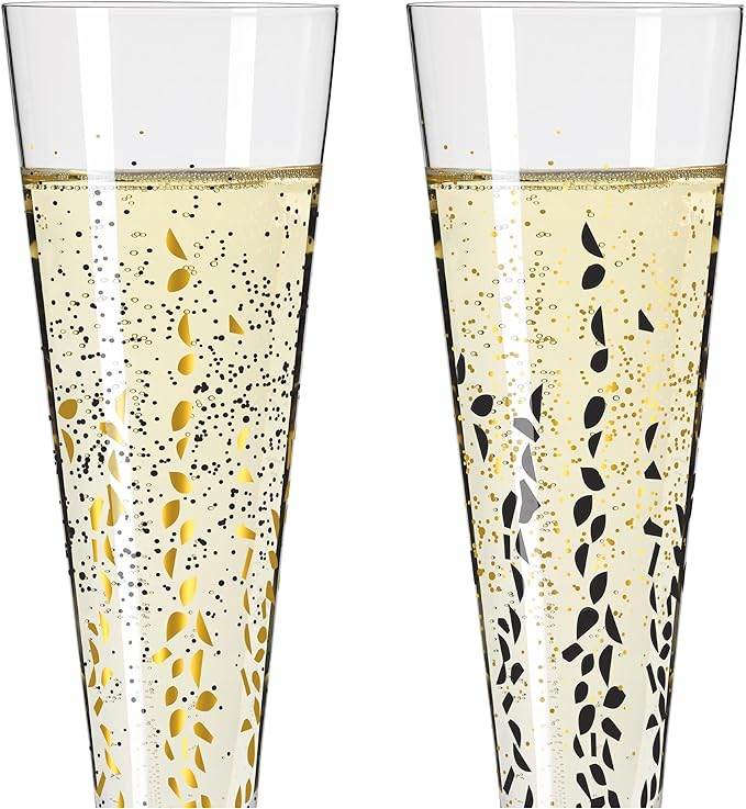 Goldnacht Duet #23 Champagne Glass