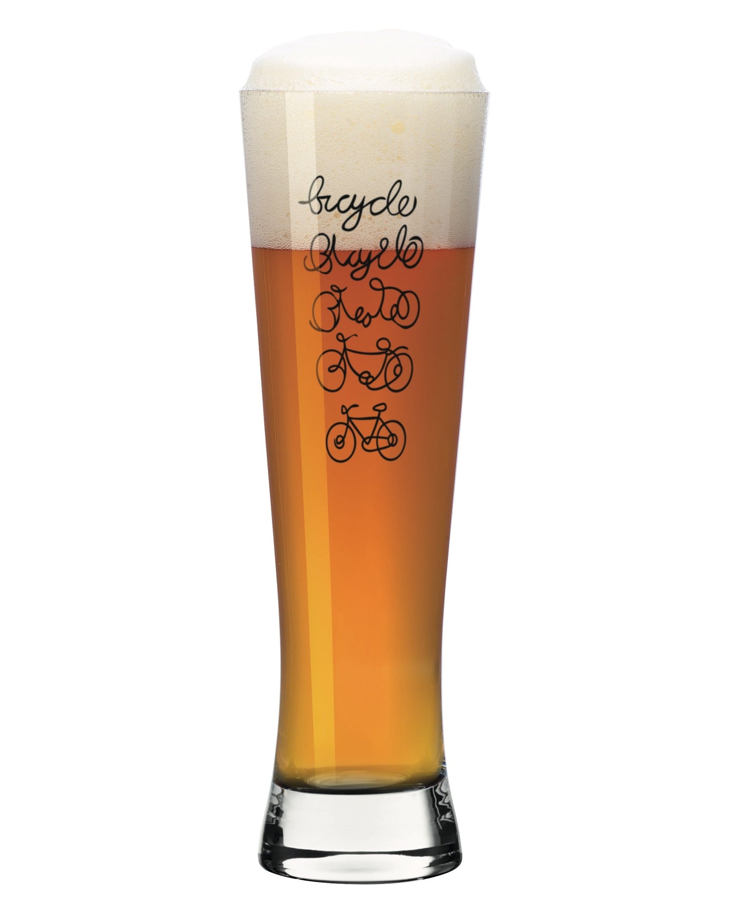 Cycling Series Beer Glass #2