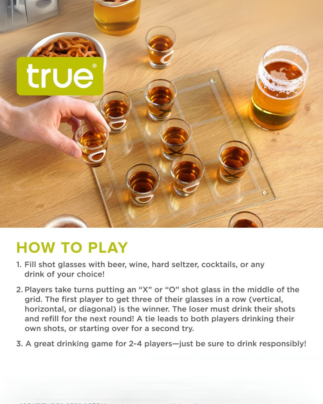 Tic Tac Shot Drinking Game