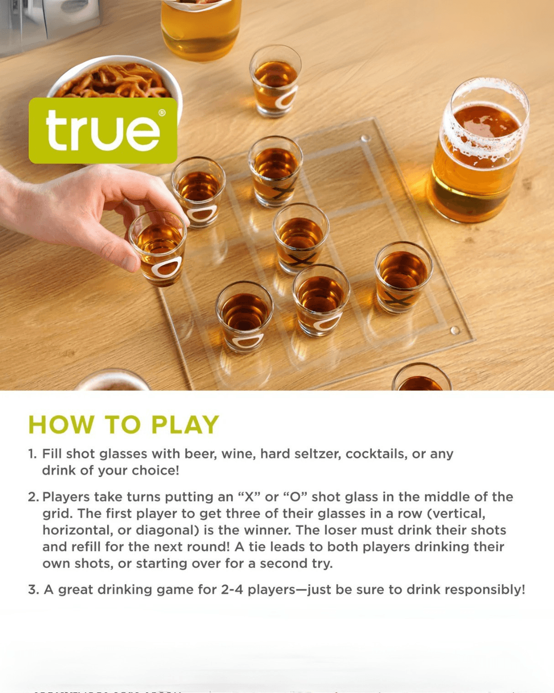 Tic Tac Shot Drinking Game