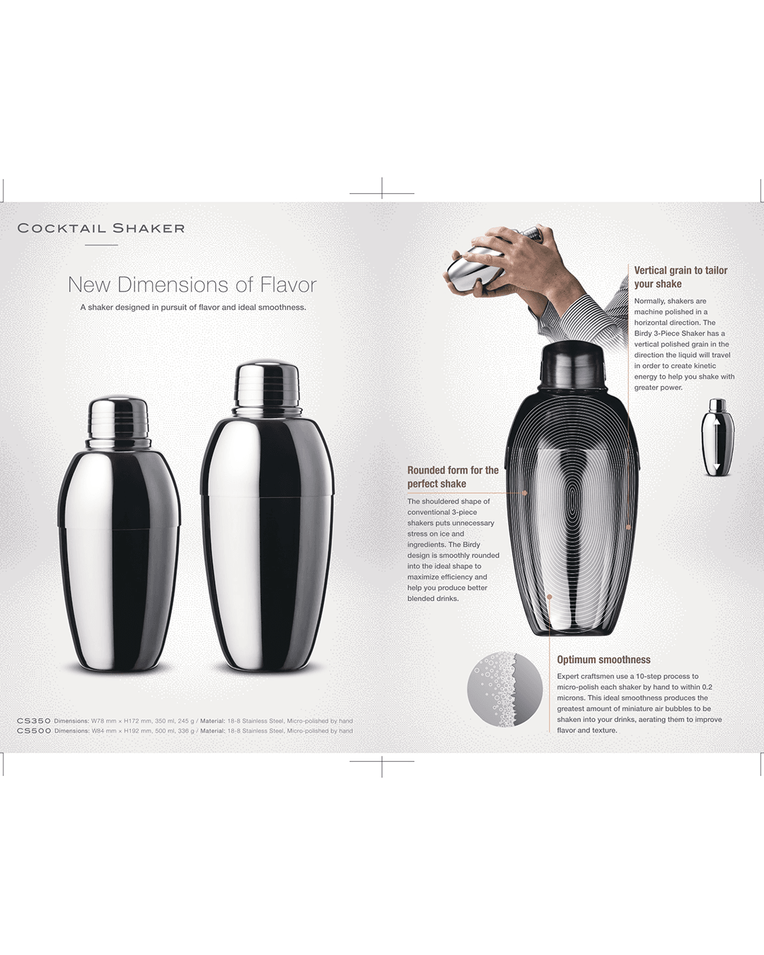Cocktail Shaker, 500ml
