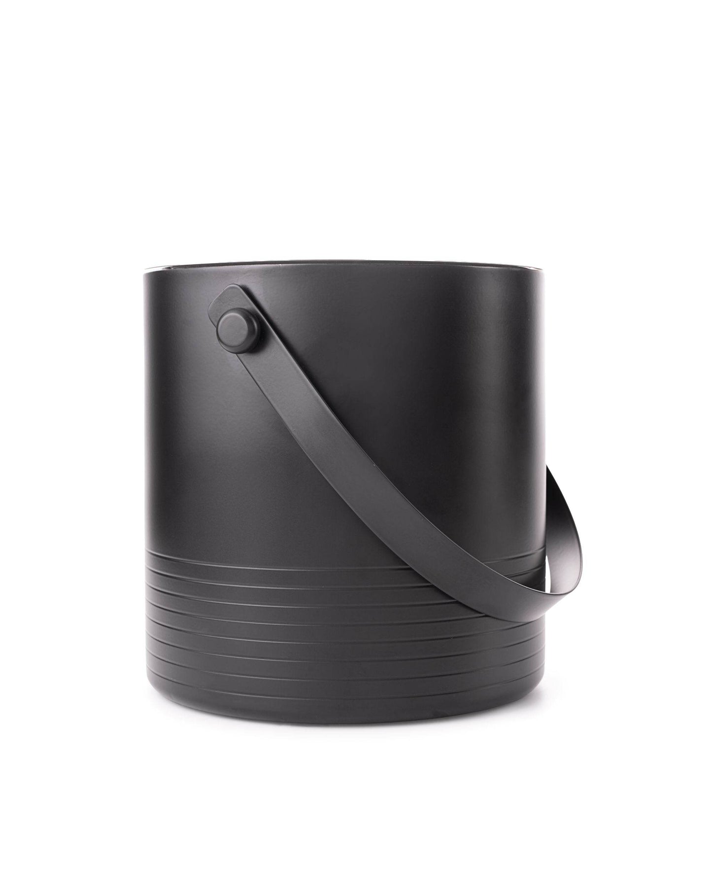 All Black Stainless Steel Ice Bucket