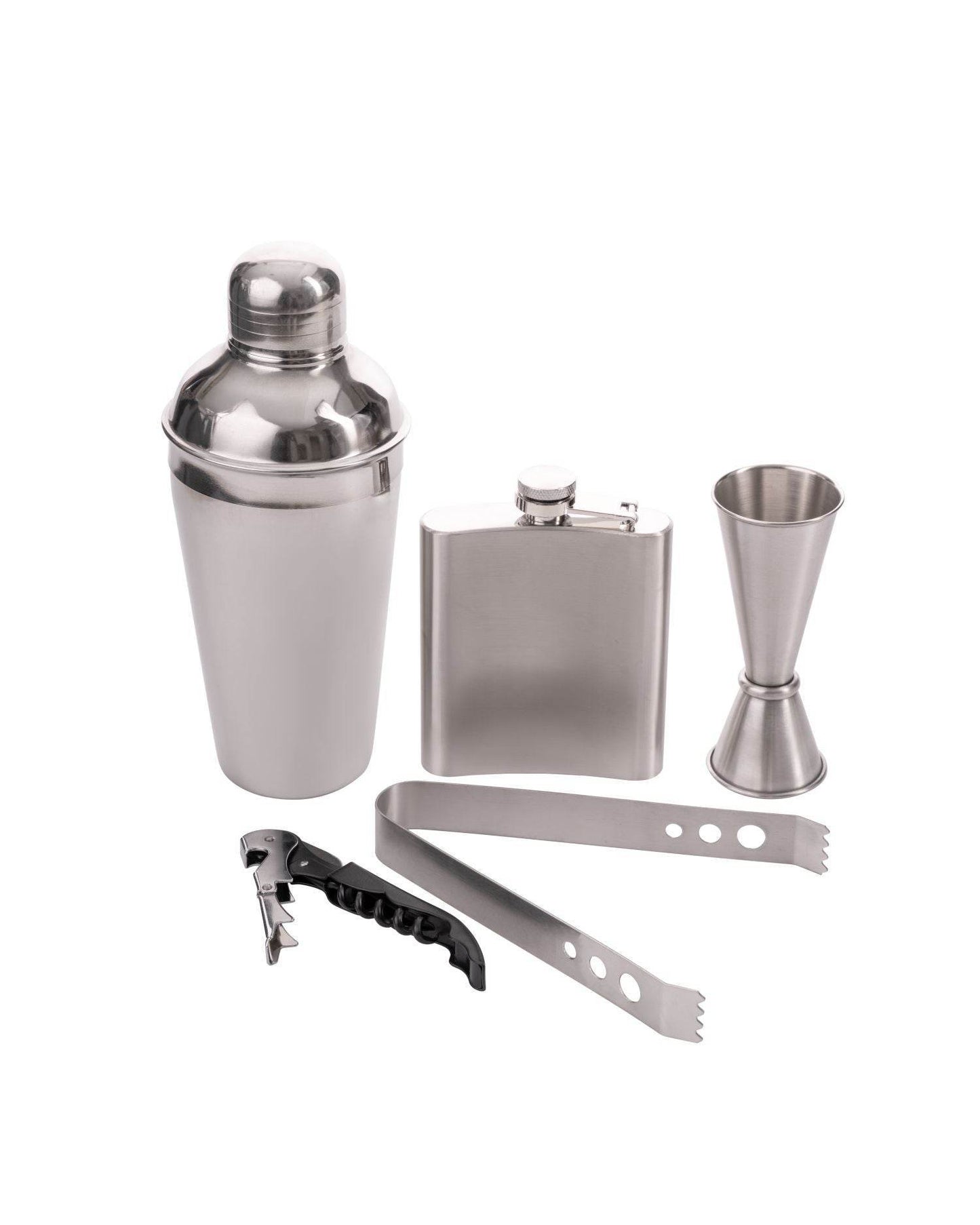 Bar Tools Gift Set, Blue & Tan