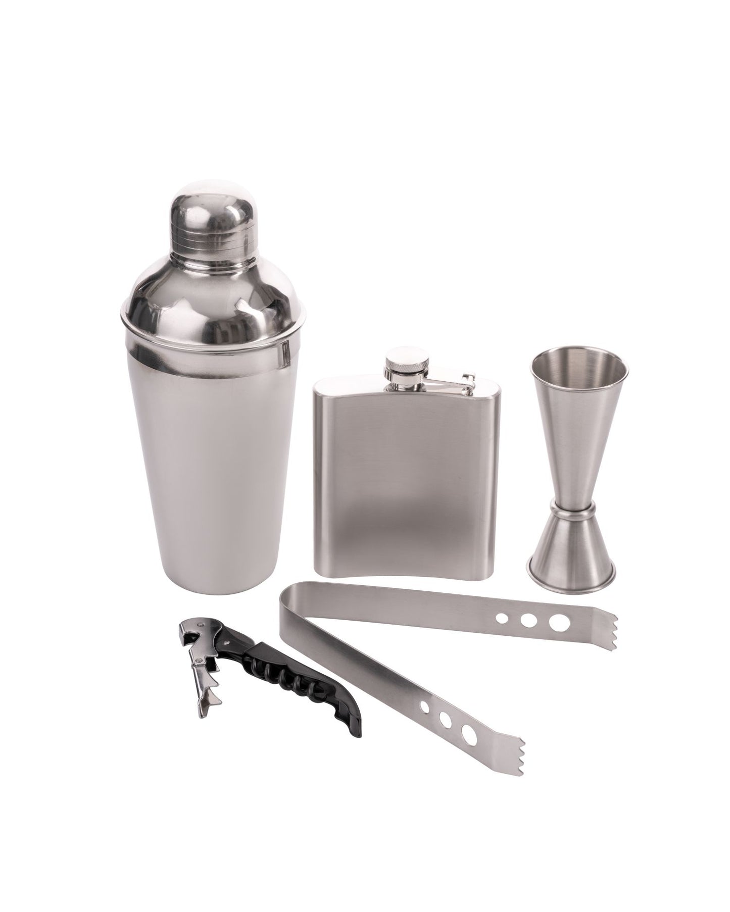 Bar Tools Gift Set, Beige & Brown