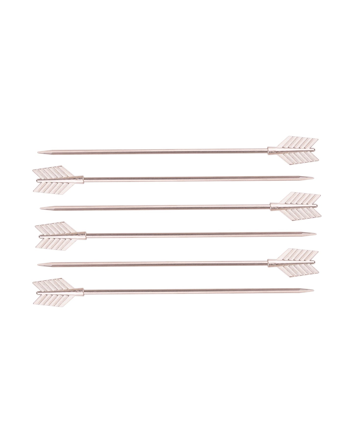 Arrow Cocktail Picks, Silver
