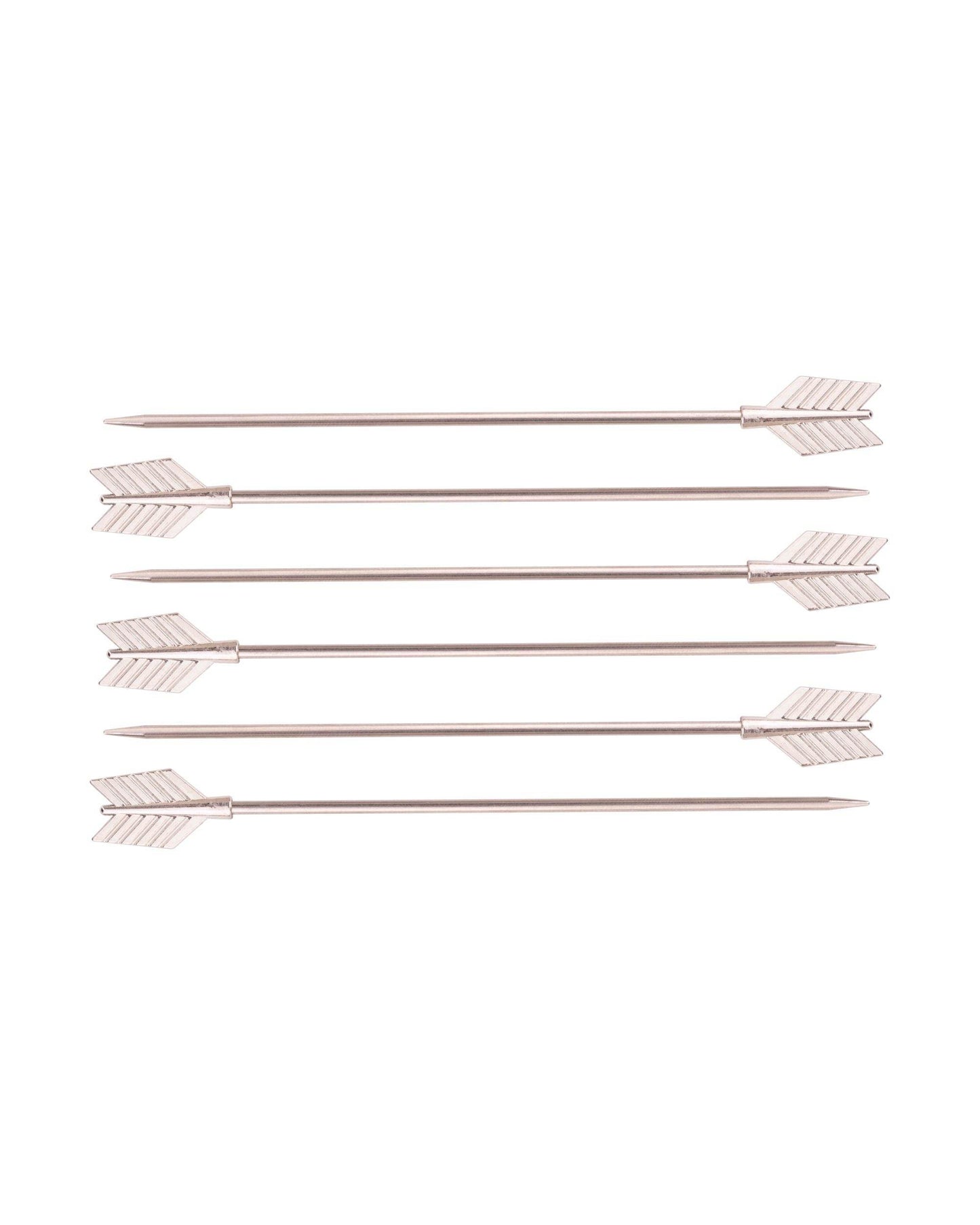 Arrow Cocktail Picks, Silver
