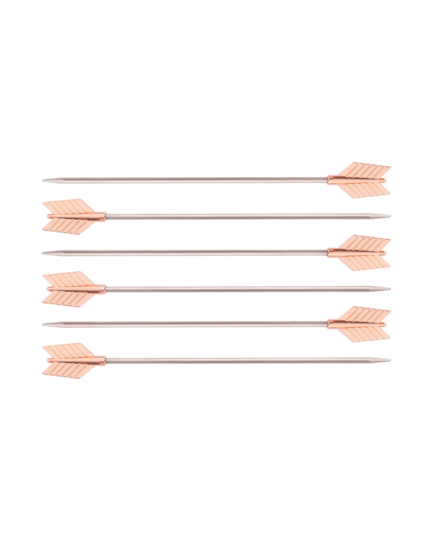 Arrow Cocktail Picks, Rose Gold
