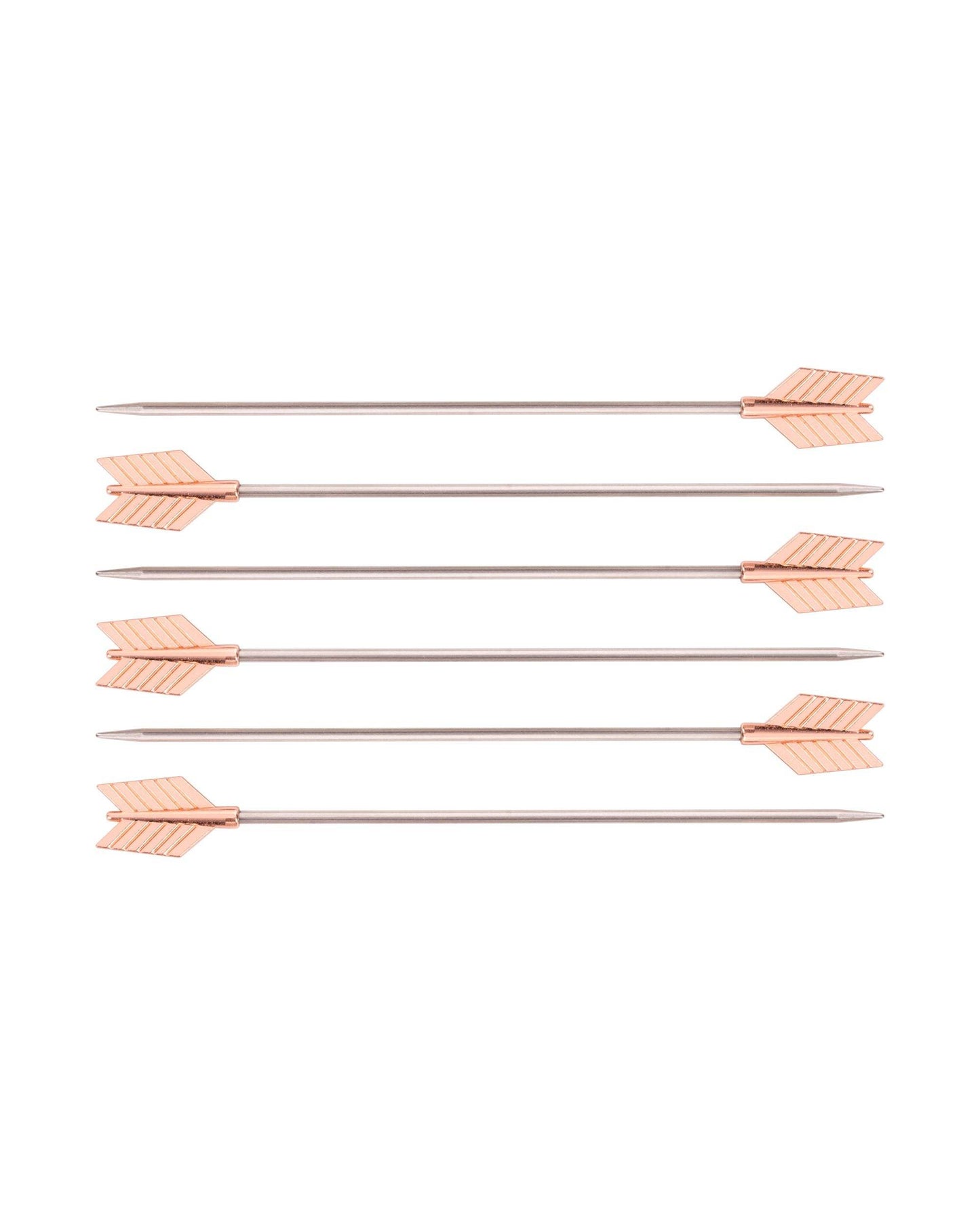 Arrow Cocktail Picks, Rose Gold