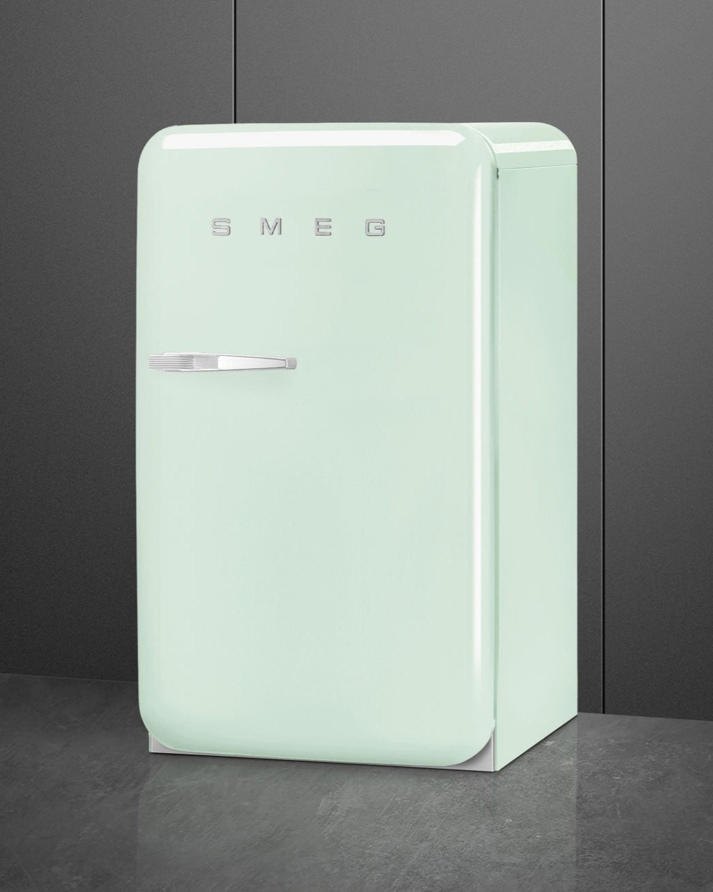Happy Bar Refrigerator (Fab10H) - 50's Style, Pastel Green