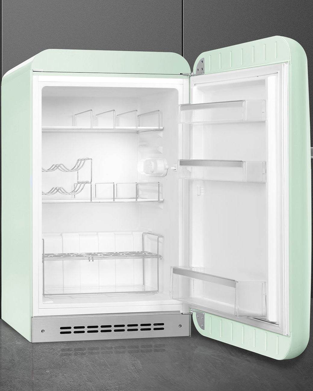 Happy Bar Refrigerator (Fab10H) - 50's Style, Pastel Green