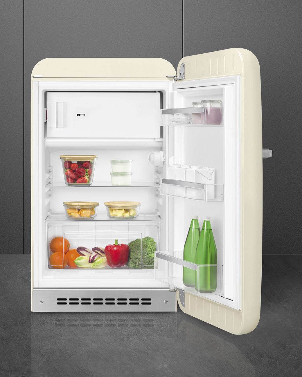 Minibar Refrigerator (Fab10R) – 50’s Style, Cream