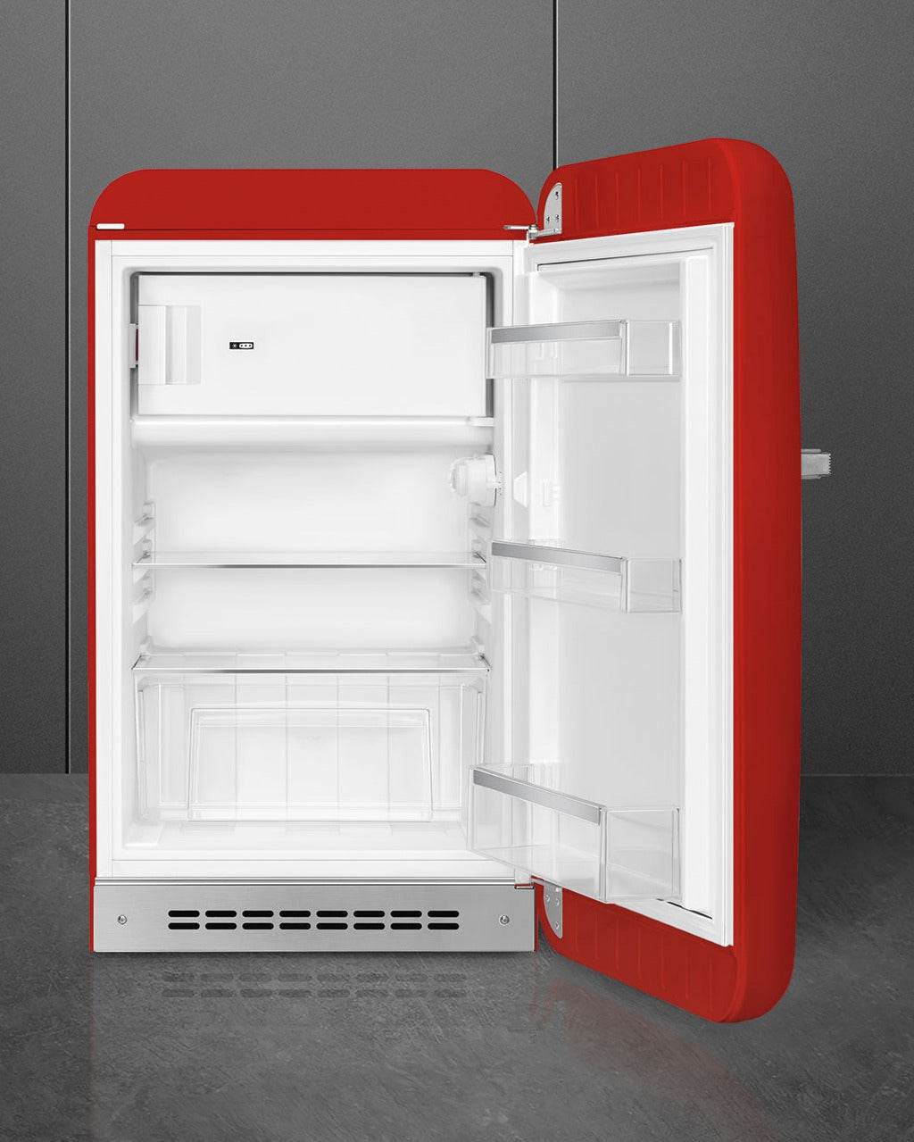 Minibar Refrigerator (Fab10R) – 50’s Style, Red
