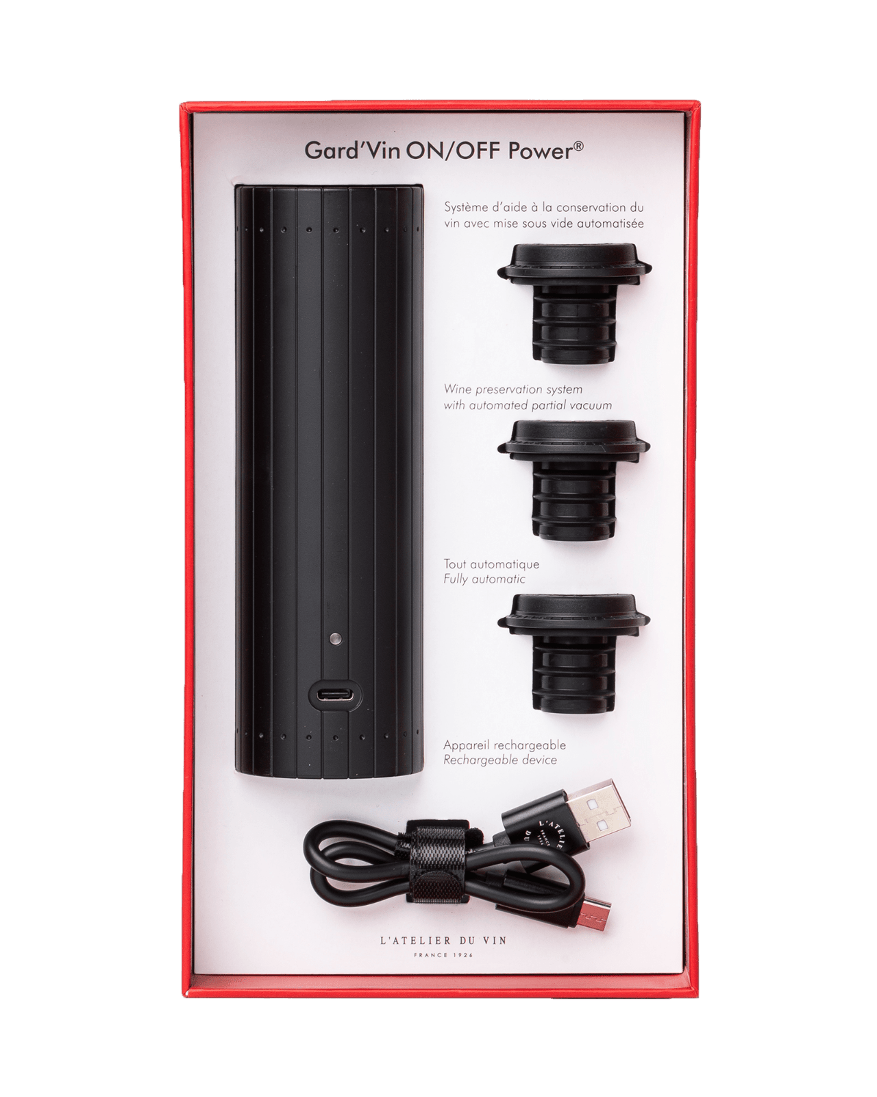 Gard’vin On/Off Power, Black