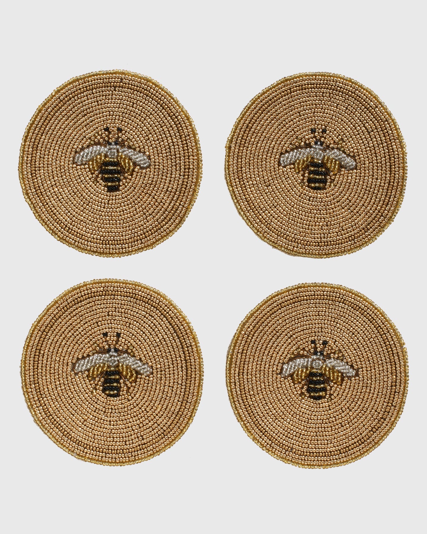 Stripey Bee Coasters