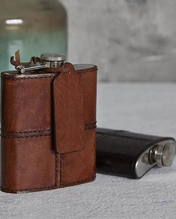 Leather Hip Flask