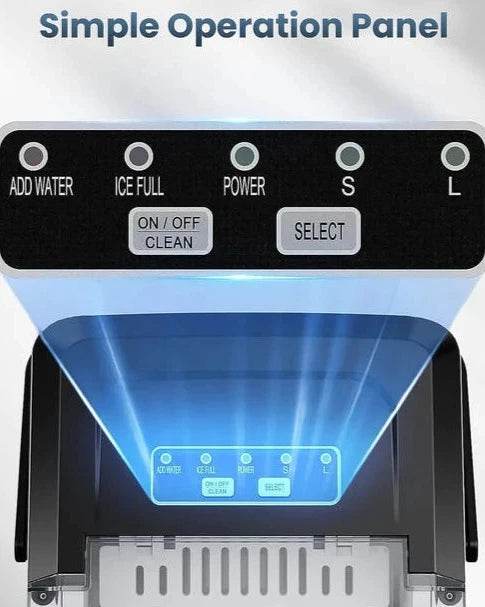 H01S Countertop Ice Maker Machine
