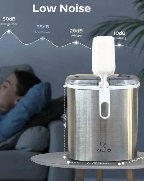 H01S Countertop Ice Maker Machine
