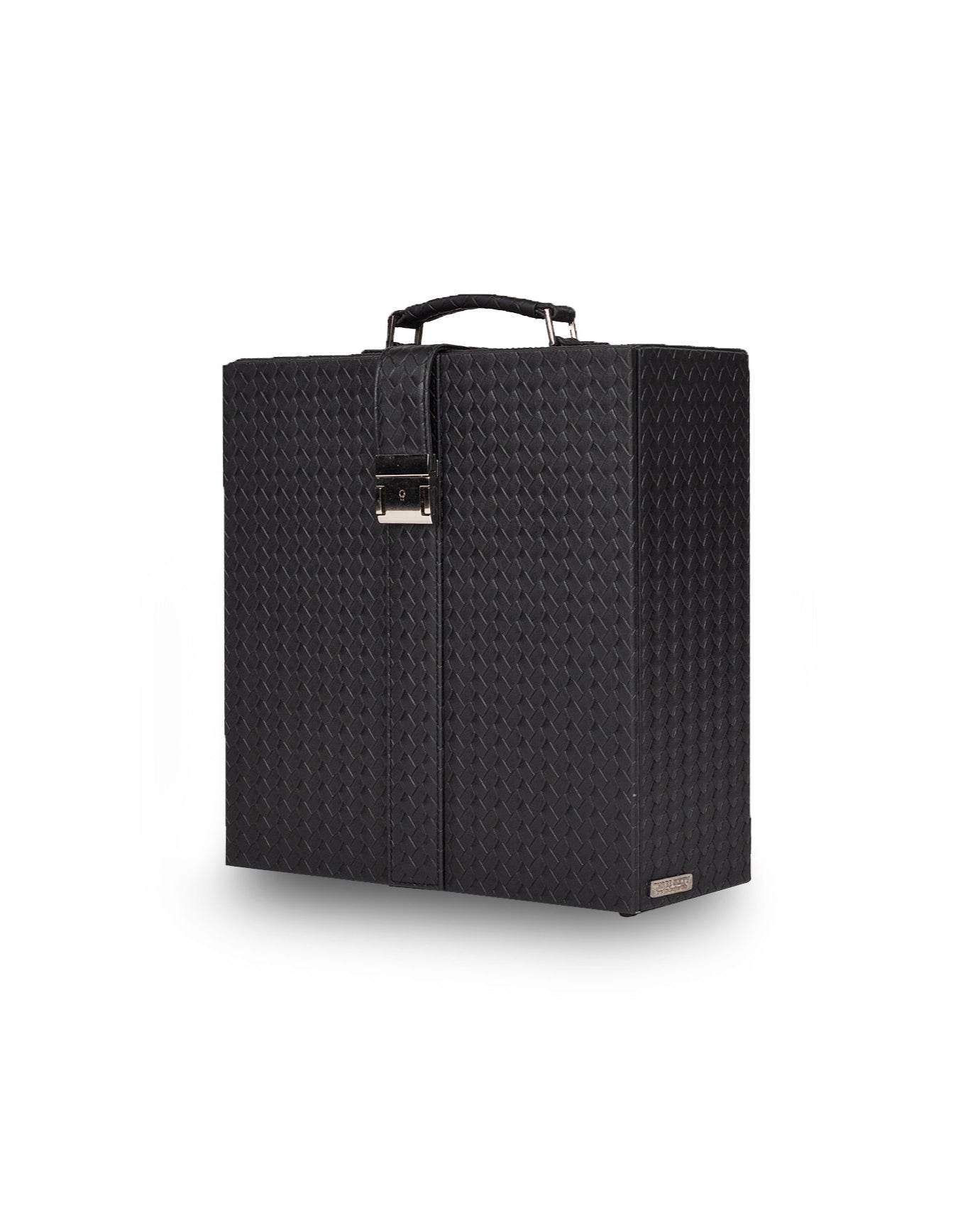 Briefcase Portable Bar, Black