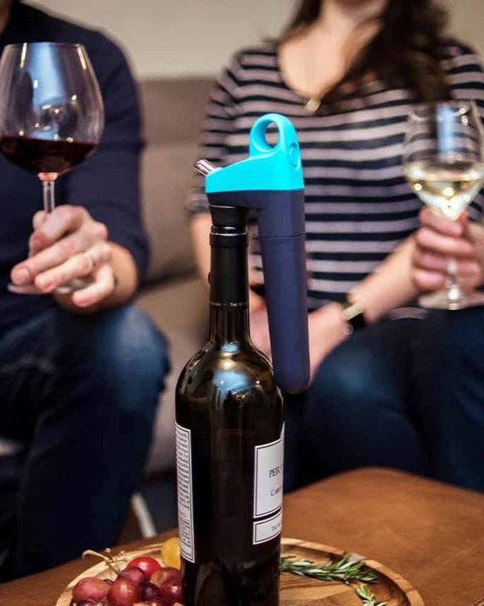 The Coravin Pivot+, Teal