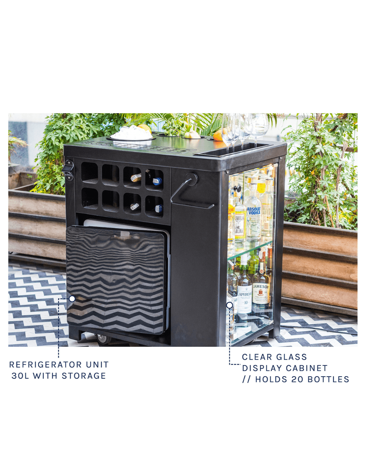 HAUS OF BARS by SpeedX Model X Home Bar