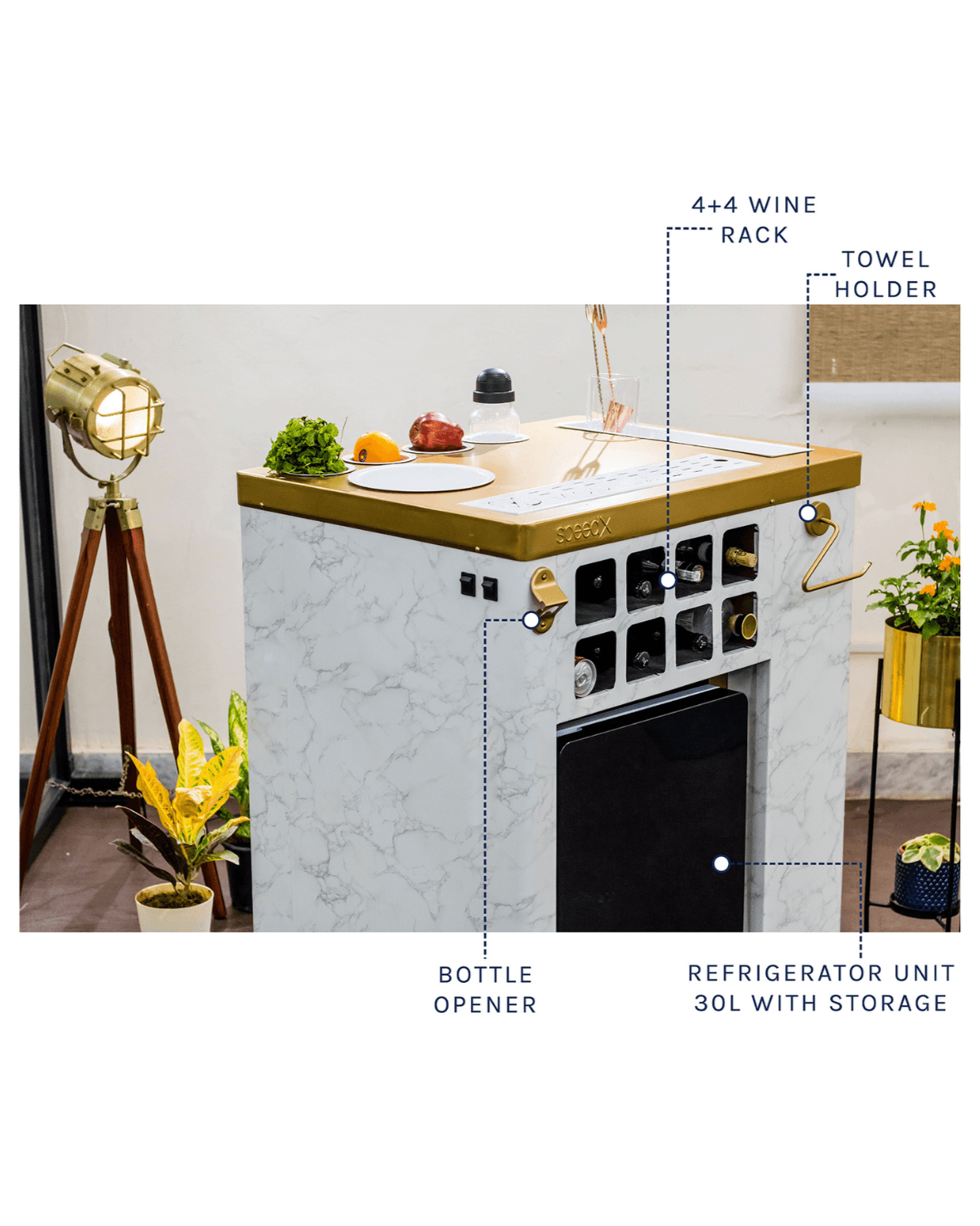 Model X Home Bar, Satvario Marble Vinyl Online