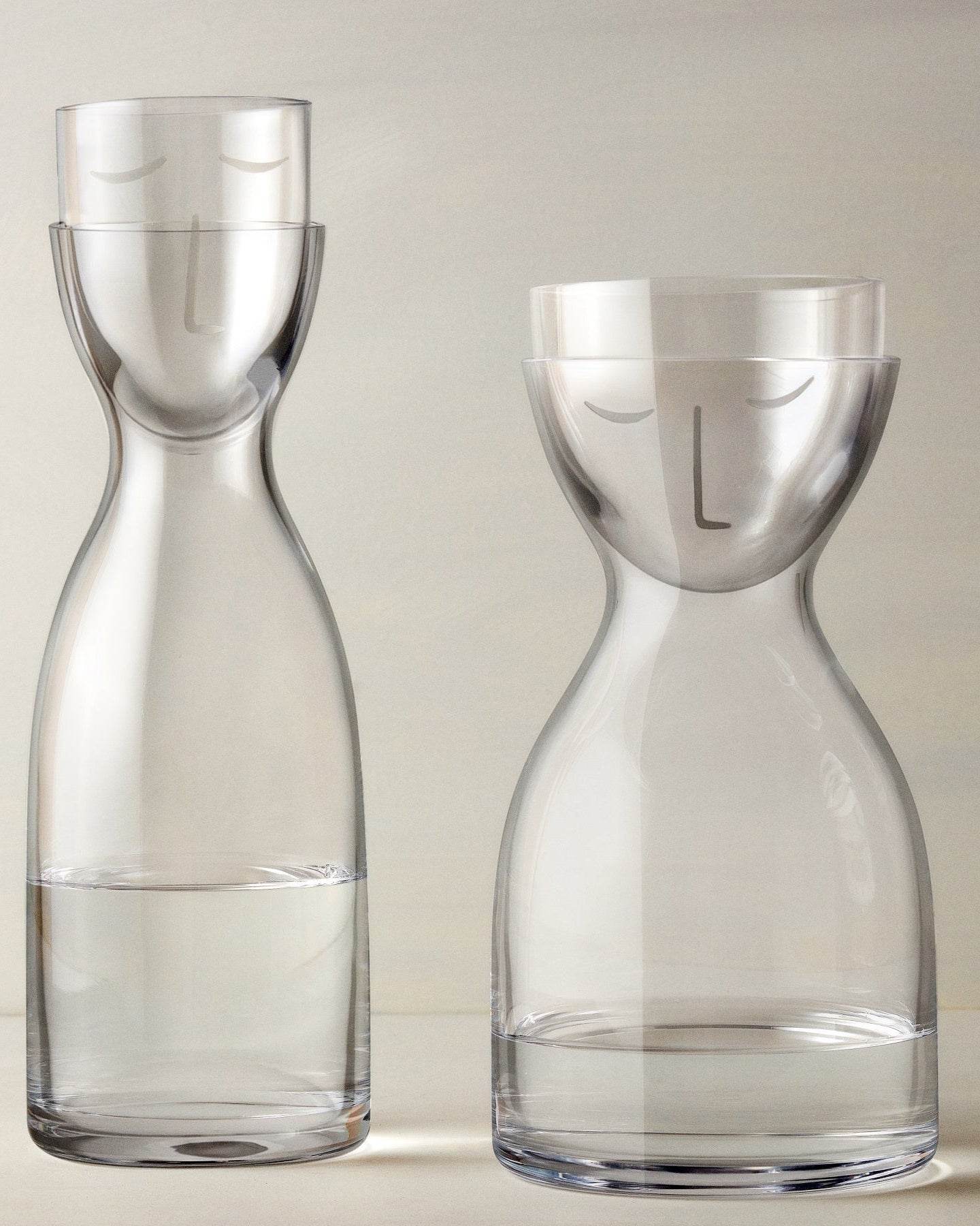 Mr. & Mrs. Night Tall, Clear