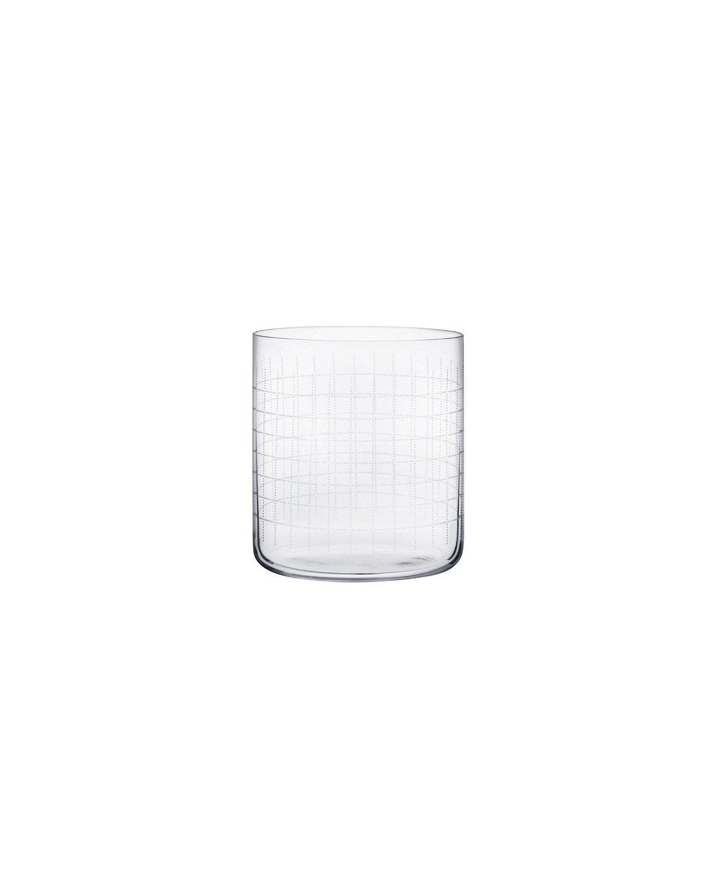 Finesse Grid Whisky Glass, 300ml