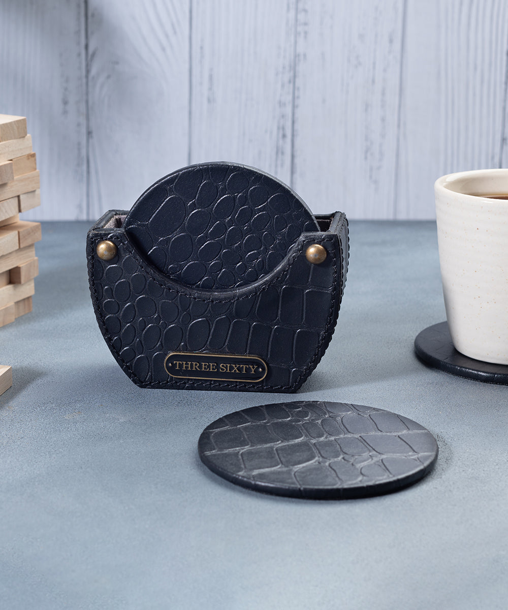 Eden Round Coasters, Black