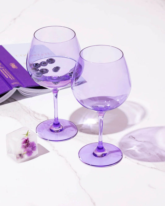 Serendipity Lilac Goblet