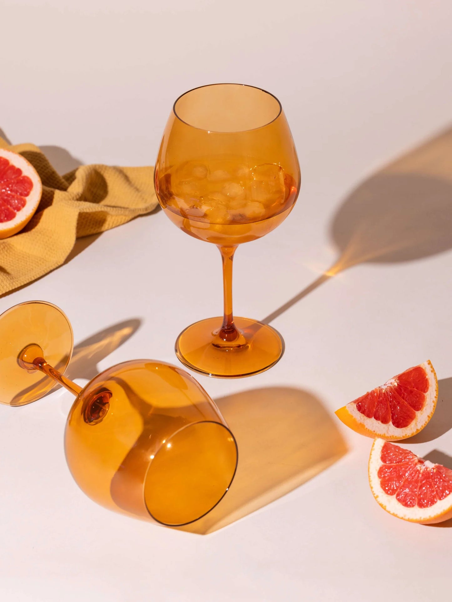 Sundowner Orange Goblet