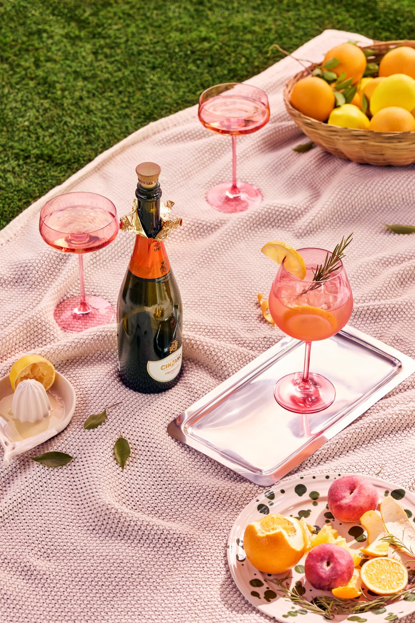 Peach Goblet