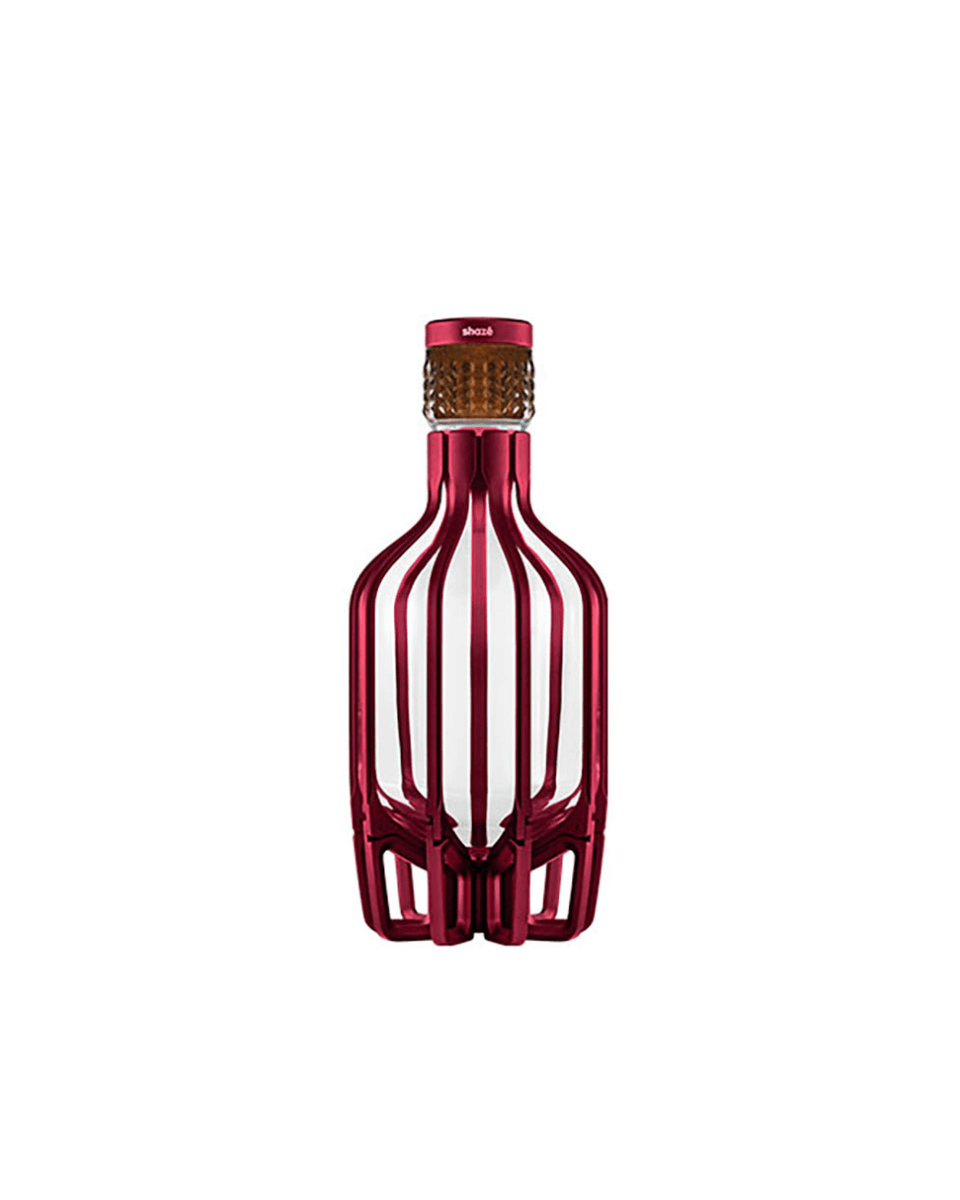 The Cage Decanter, Red