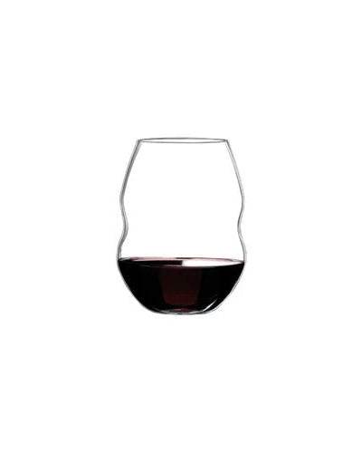 Swirl Stemless Red Wine Glass