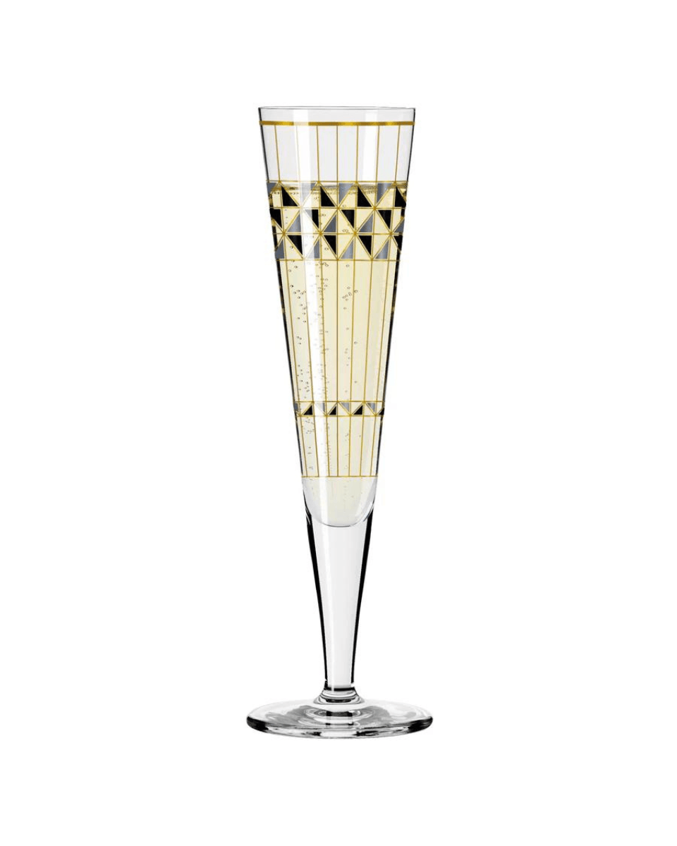 Goldnacht #6, Champagne Glass