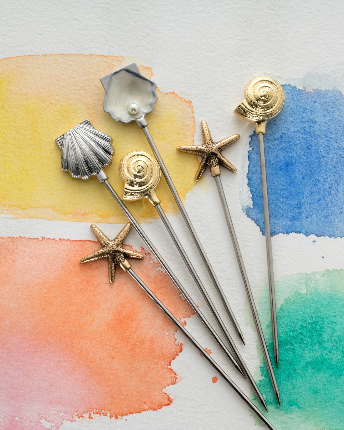 Shell Cocktail Picks