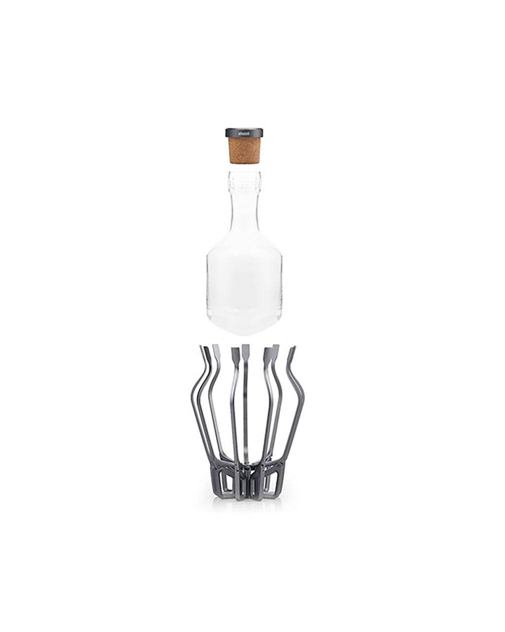 The Cage Decanter, Gun Metal