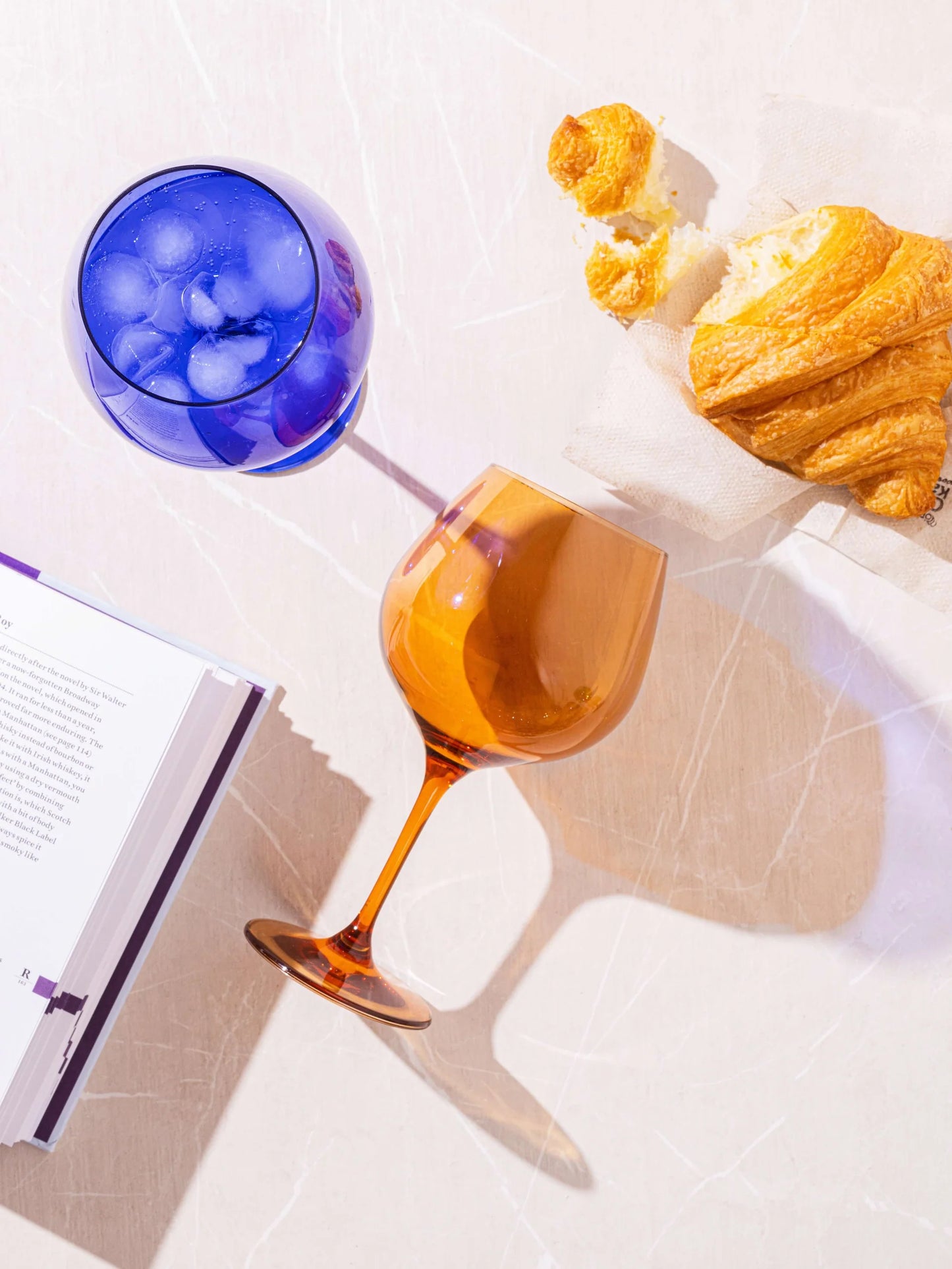 Sundowner Orange Goblet